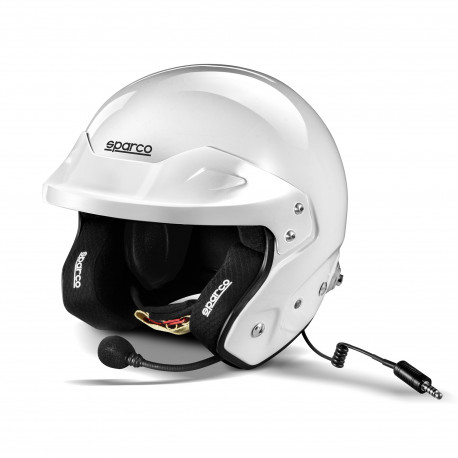 Odprte čelade Helmet Sparco RJ-I with FIA 8859-2015 , HANS white | race-shop.si