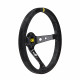 Volani 3-kraki volanski obroč OMP Corsica Superleggero, 350mm, semiš, 95mm zamik, črna/rumena | race-shop.si