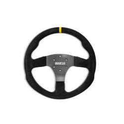 3 spokes steering wheel Sparco R330, 330mm suede