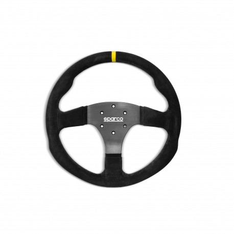 Volani 3 spokes steering wheel Sparco R350, 350mm suede | race-shop.si