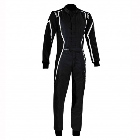 Obleke CIK-FIA otroški kombinezon za karting SPARCO X-LIGHT K, črna/bela | race-shop.si