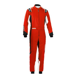 CIK-FIA otroški kombinezon za karting SPARCO Thunder K43, rdeča/črna