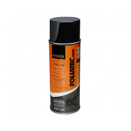 Spreji in folije Foliatec interior color spray, 400ml, black glossy | race-shop.si