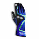Rokavice Race gloves Sparco Rush (inside stitching) blue/green | race-shop.si