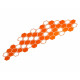 Spreji in folije Cardesign Nalepka HEXAGON, 130x32cm, oranžne barve | race-shop.si