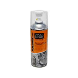 Foliatec 2C universal spray paint, 400 ml, glossy silver metallic