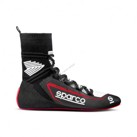 Čevlji Dirkaški čevlji Sparco X-LIGHT+ FIA črna/rdeča | race-shop.si