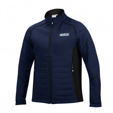 Majice s kapuco in jakne SPARCO SOFT SHELL blue/black | race-shop.si