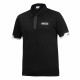 Majice Polo Shirt Sparco Polo Zip black | race-shop.si