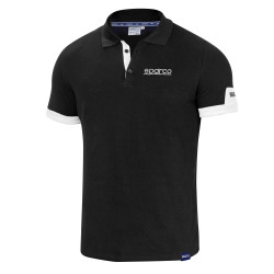 Polo majica SPARCO CORPORATE, črna