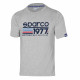 Majice T-shirt Sparco 1977 grey | race-shop.si