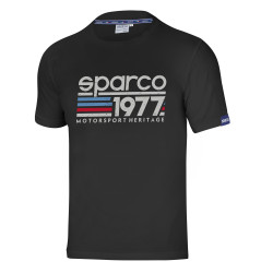 Majica SPARCO 1977, črna