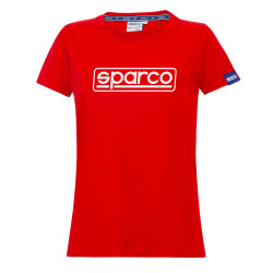 Ženska majica SPARCO LADY FRAME, rdeča