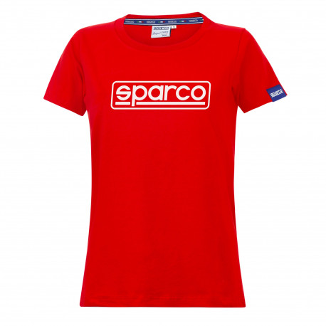 Majice Ženska majica SPARCO LADY FRAME, rdeča | race-shop.si