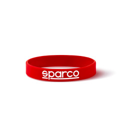 SPARCO silicone bracelet red
