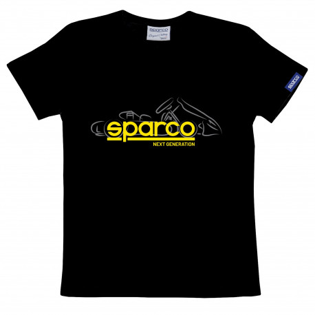Majice Otroška majica SPARCO Next Generation 2022, črna | race-shop.si