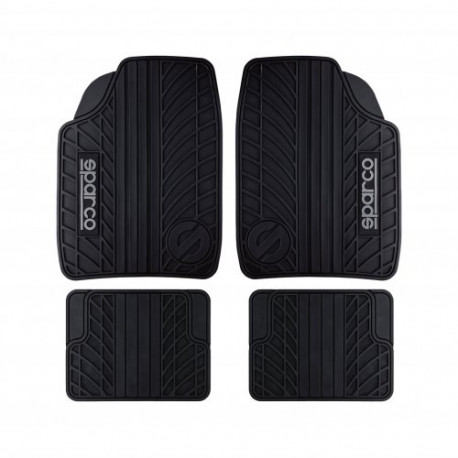 Univerzalni Sparco Corsa car floor mats -rubber | race-shop.si