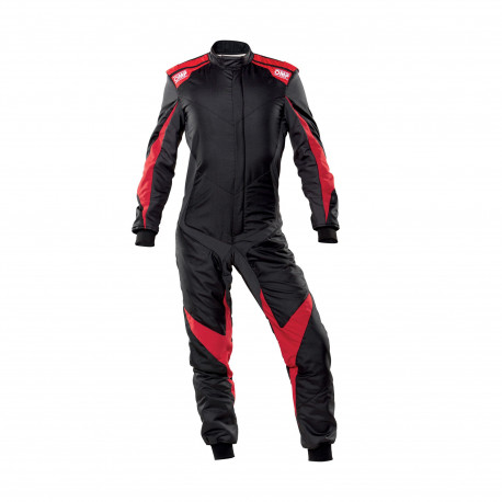 Obleke FIA tekmovalni kombinezon OMP ONE EVO X, črna/rdeča | race-shop.si
