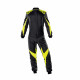 Obleke FIA race suit OMP ONE EVO X black/yellow | race-shop.si