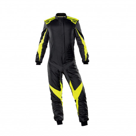 Obleke FIA race suit OMP ONE EVO X black/yellow | race-shop.si