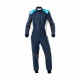 Obleke FIA race suit OMP ONE EVO X blue/cyan | race-shop.si