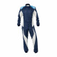 Obleke FIA race suit OMP Tecnica EVO blue/white/cyan | race-shop.si