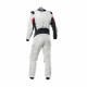 Obleke FIA race suit OMP Tecnica EVO white/black | race-shop.si