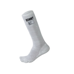 OMP One socks with FIA approval, high white