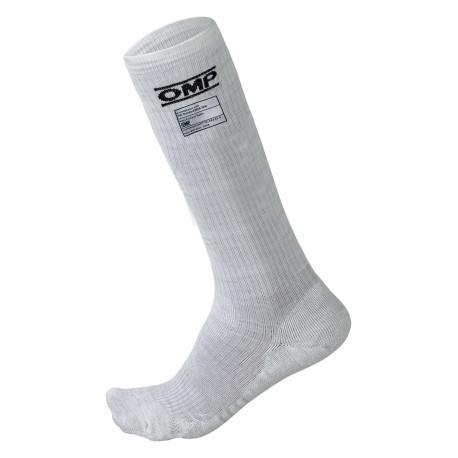Spodnje perilo FIA ognjevarne nogavice OMP ONE (visoke), bela | race-shop.si