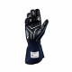 Rokavice Race gloves OMP ONE-S with FIA homologation (external stitching) blue/orange | race-shop.si