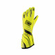 Rokavice Race gloves OMP ONE-S with FIA homologation (external stitching) yellow/black | race-shop.si