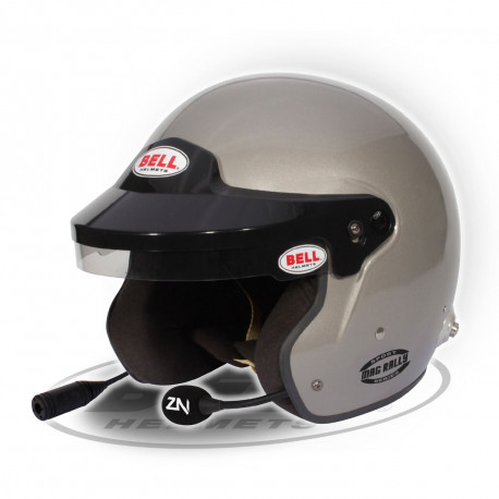 Odprte čelade FIA odprta dirkalna čelada BELL MAG RALLY, titan | race-shop.si