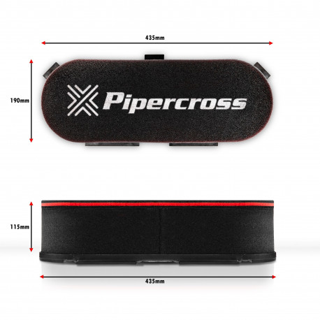 Zračni filtri za uplinjače PX600 Box filter 115mm height | race-shop.si