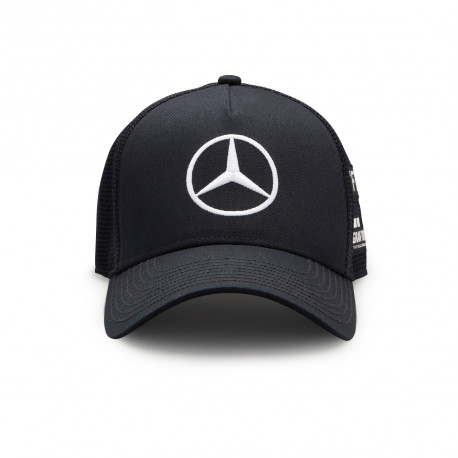 Pokrovčki MERCEDES AMG Trucker Cap Lewis Hamilton - black | race-shop.si