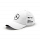 Pokrovčki MERCEDES AMG Trucker Cap Lewis Hamilton - white | race-shop.si