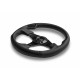 Volani 3-kraki volanski obroč MOMO JET, 320mm, usnje, 46mm zamik, črna/karbon | race-shop.si