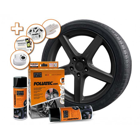 Spreji in folije SET FOLIATEC Spray Folija - BLACK GLOSSY | race-shop.si