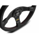 Volani 3-Kraki volanski obroč Črna MOMO TUNER 320mm, usnje | race-shop.si