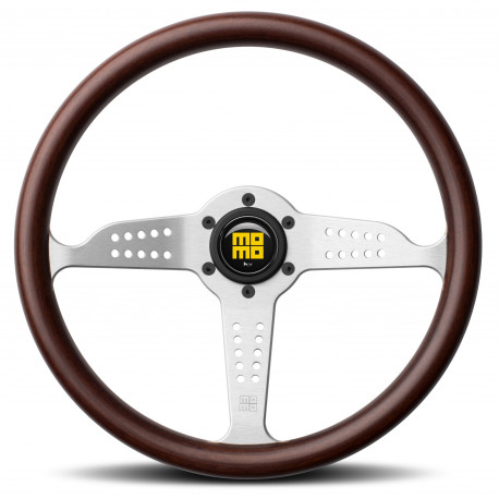 Volani 3 spoke steering wheel MOMO GRAND PRIX WOOD 350mm | race-shop.si