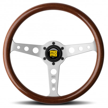 Volani 3-kraki volan MOMO INDY HERITAGE WOOD 350mm | race-shop.si