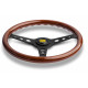 Volani 3 spoke steering wheel MOMO INDY HERITAGE Black 350mm | race-shop.si