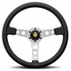 Volani 3-kraki volan MOMO PROTOTIPO Srebrna 370mm, usnje | race-shop.si