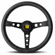 Volani 3 spoke steering wheel MOMO PROTOTIPO HERITAGE Black 350mm, leather | race-shop.si