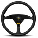 Volani 3 spoke steering wheel MOMO MOD.78 black 350mm, leather | race-shop.si