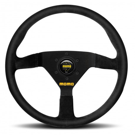 Volani 3-kraki volanski obroč MOMO MOD.78, 350mm, semiš, 36mm zamik, črna | race-shop.si
