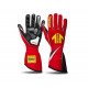 Rokavice Race gloves MOMO CORSA R with FIA homologation (external stitching) red | race-shop.si