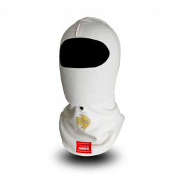 MOMO COMFORT TECH podkapa (balaclava) z FIA homologacijo - bela