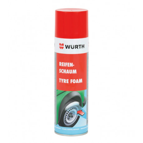 Čiščenje platišč in pnevmatik WURTH Pena za nego pnevmatik - 500ml | race-shop.si