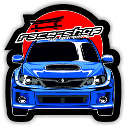 Nalepka race-shop Subaru