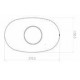 Elements for the construction of mufflers Srednji pokrov izpušnega lonca (dušilca), ovalna stran 56mm 127x203mm | race-shop.si